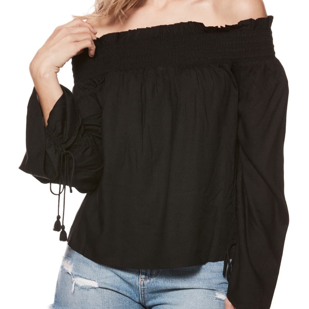 Paige Cherita Smocked off the shoulder